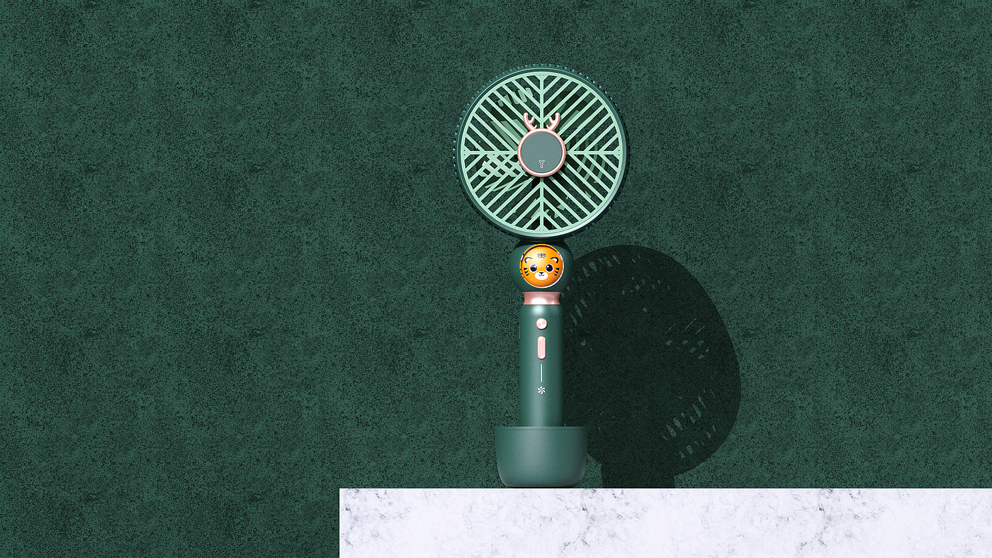 Handheld fun fan，