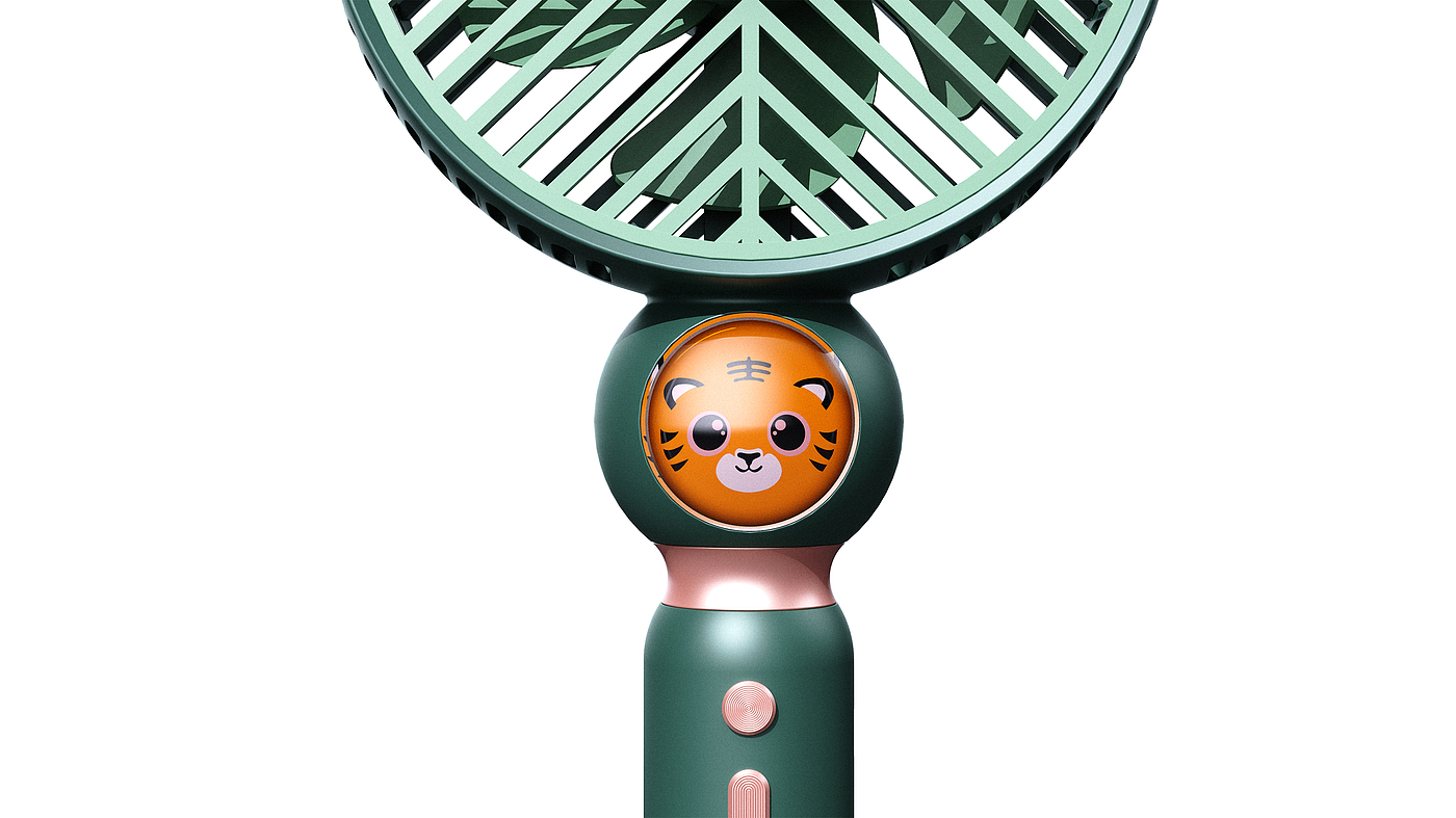 Handheld fun fan，