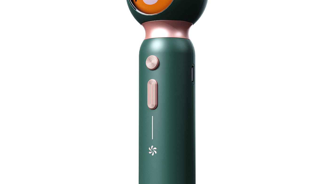 Handheld fun fan，