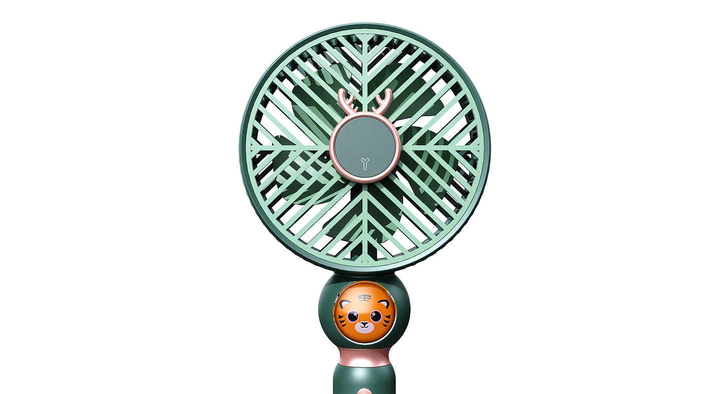 Handheld fun fan，