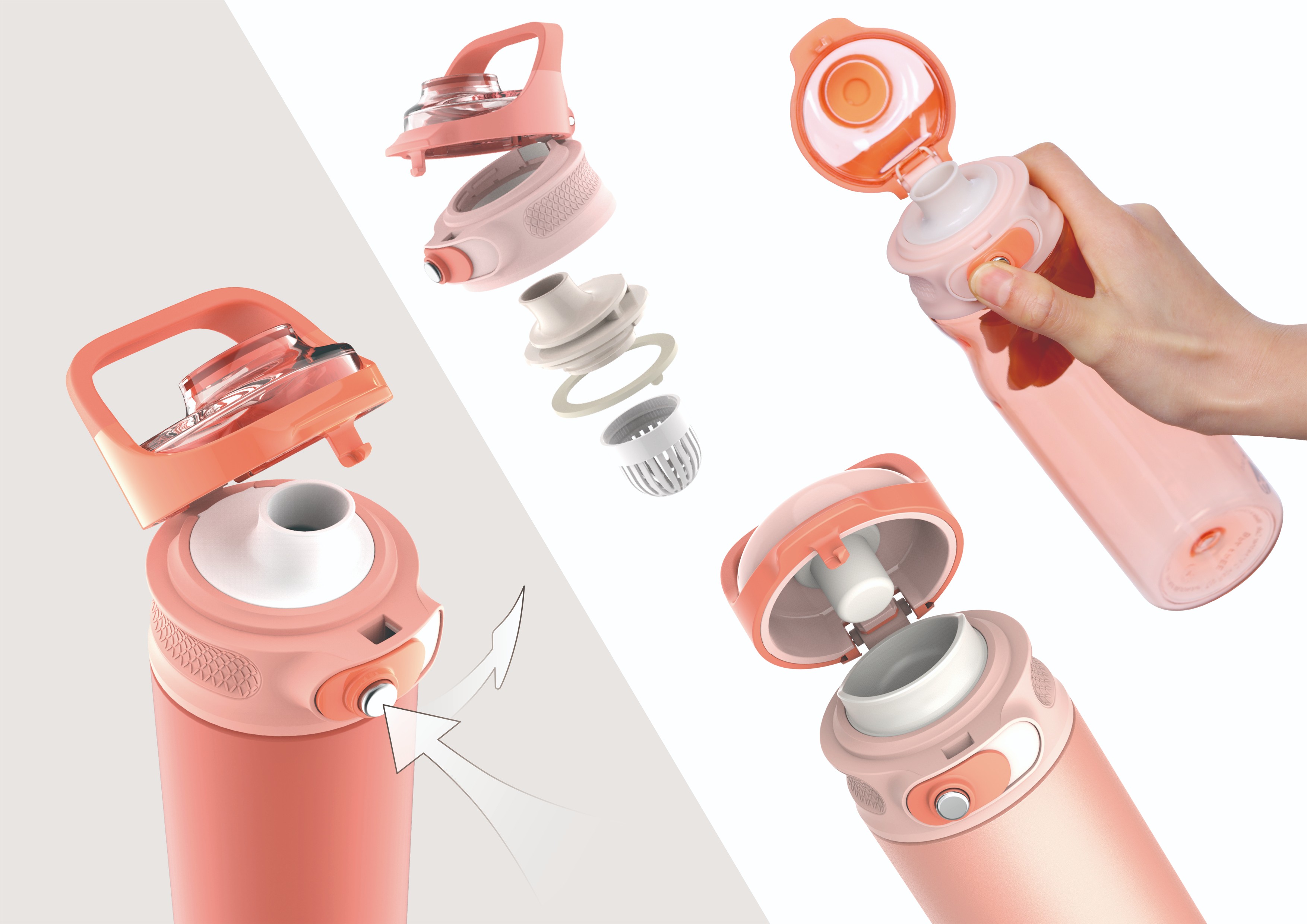 2020 CGD contemporary good design award，Water cup，Qingdao Shanhai household products，