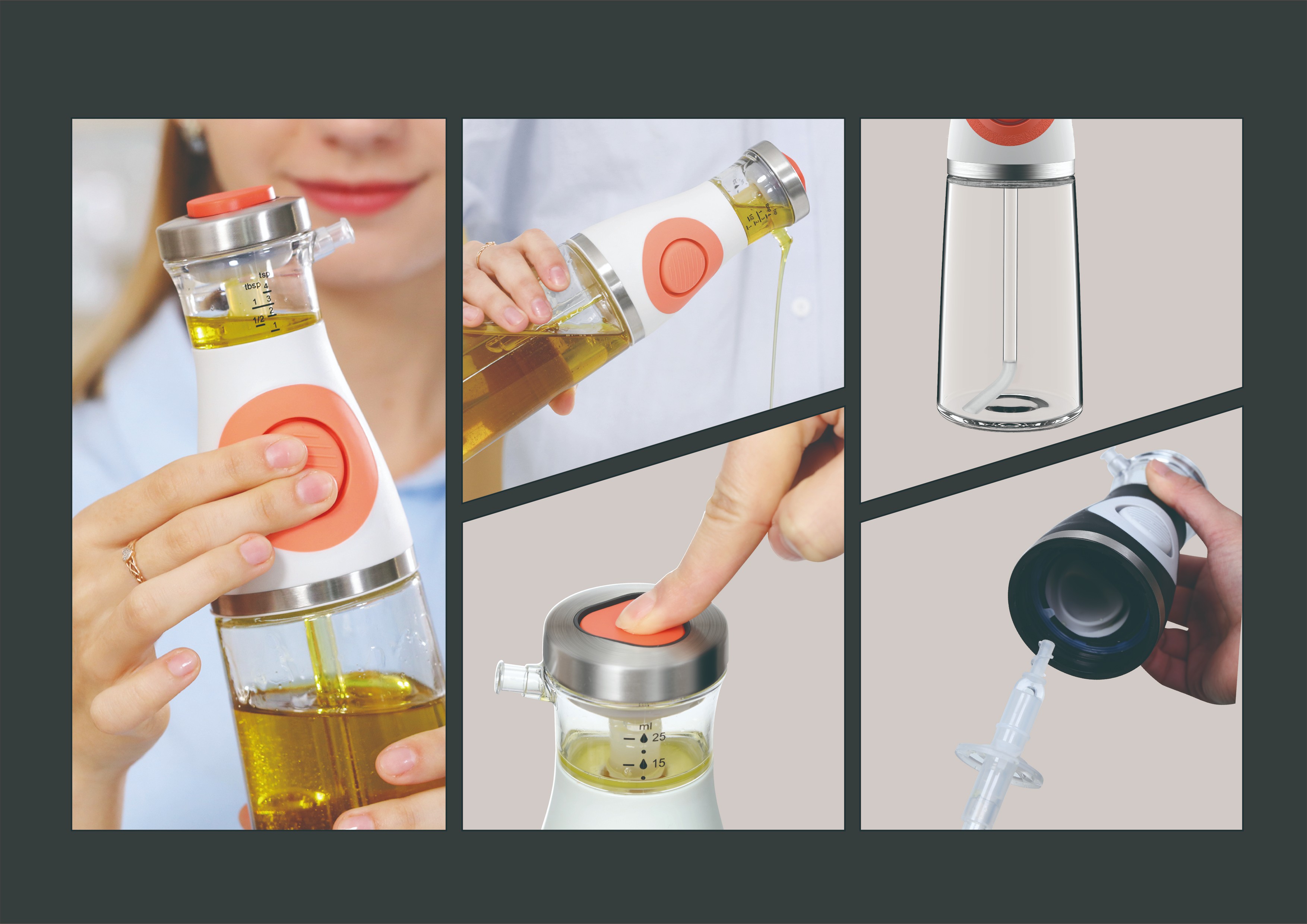 2020 CGD contemporary good design award，oil bottle，Qingdao Shanhai household products，