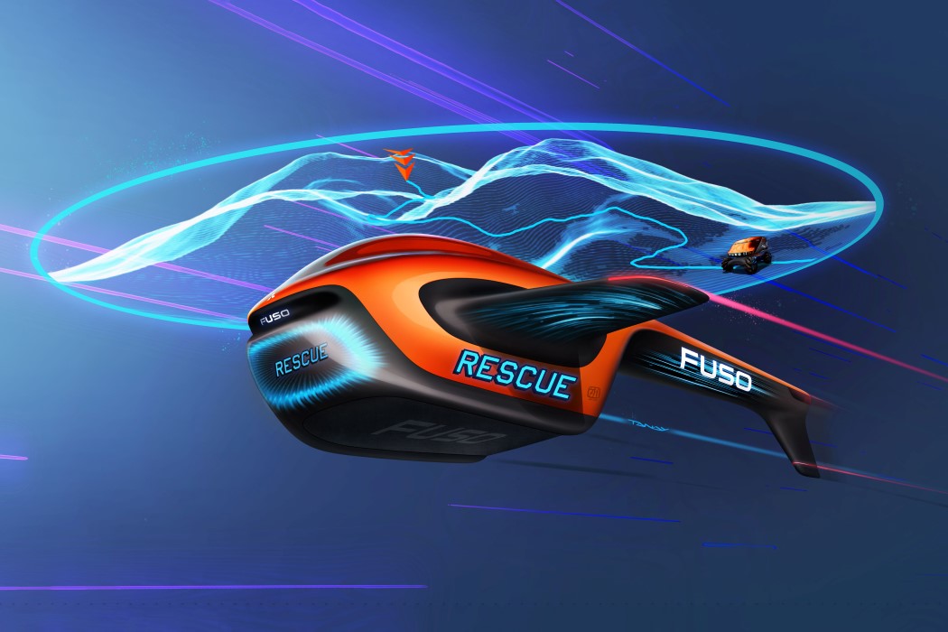 Rescue truck，orange，UAV，Patel，