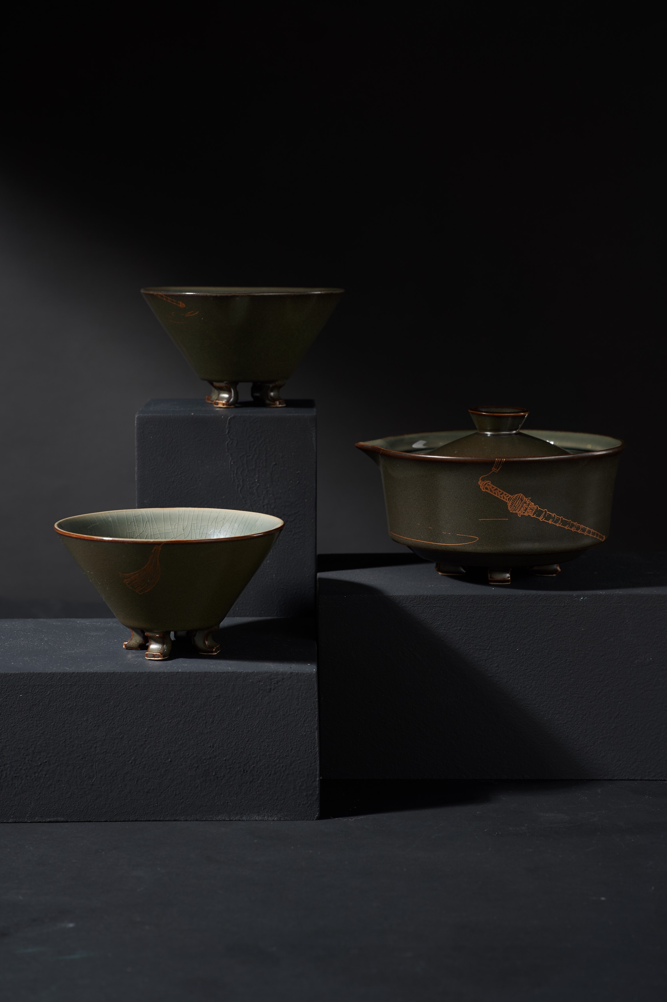 2020 CGD contemporary good design award，tea set，Xiamen songxuan Art Co., Ltd，，