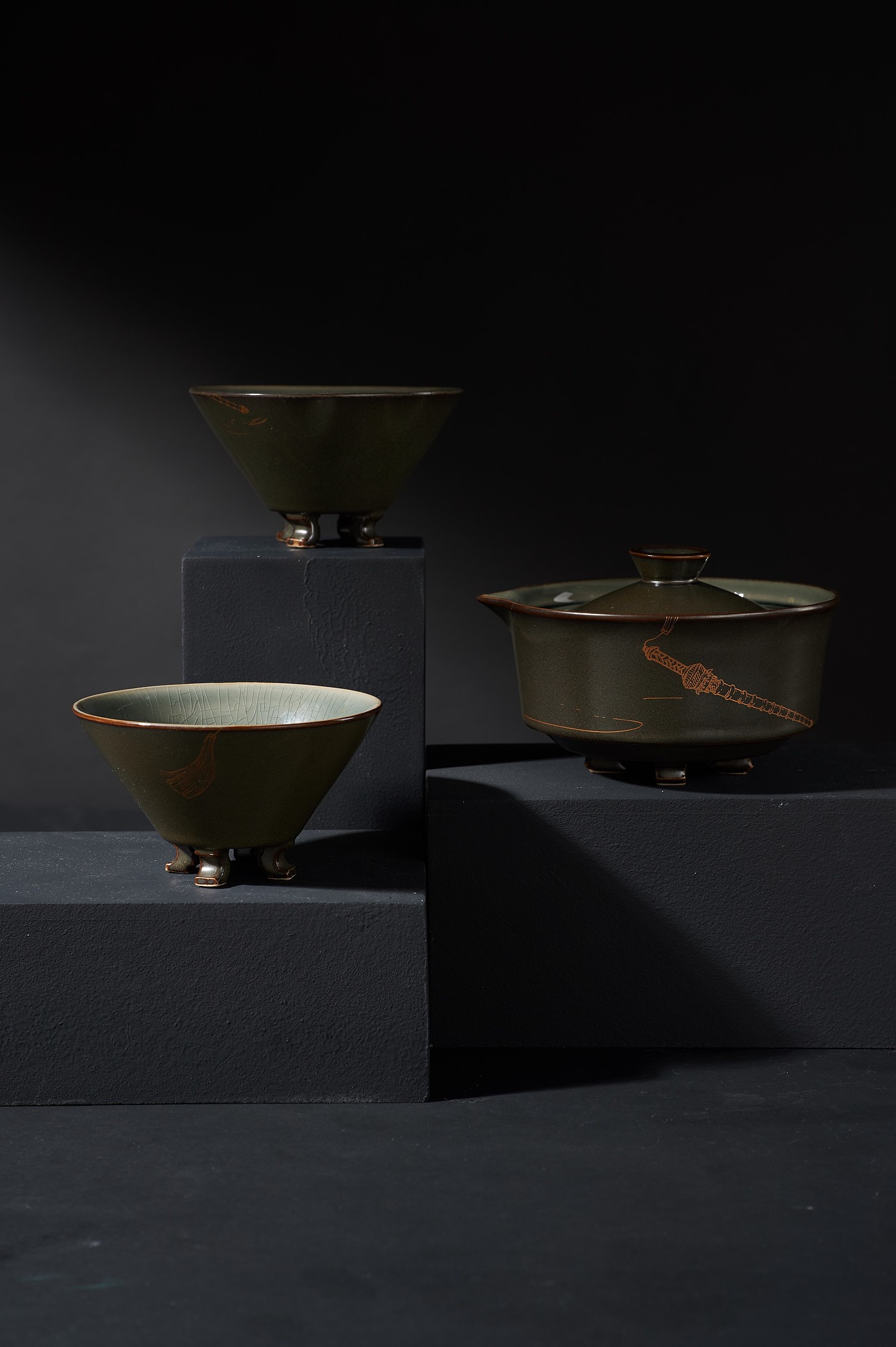 2020 CGD contemporary good design award，tea set，Xiamen songxuan Art Co., Ltd，，