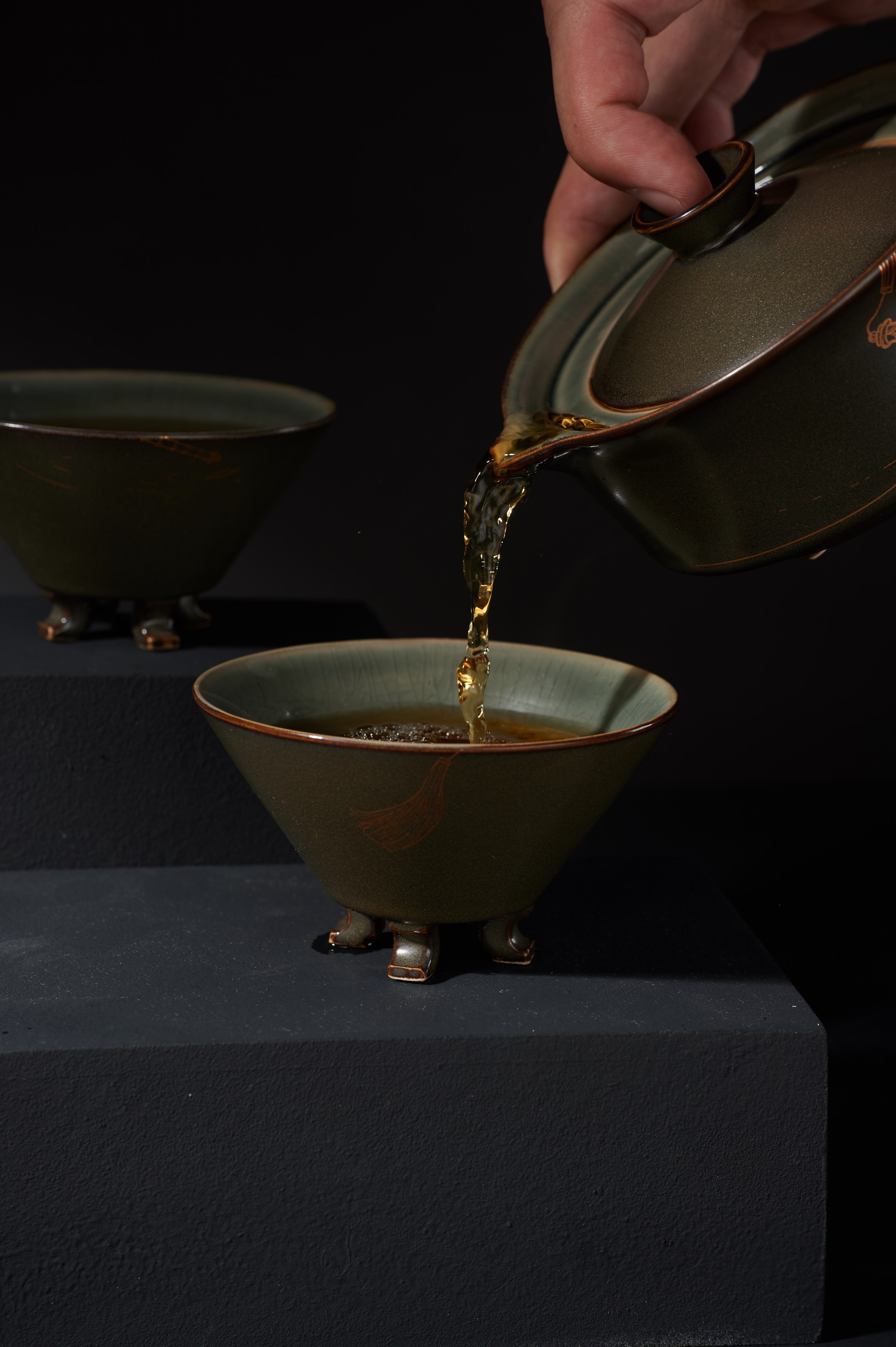 2020 CGD contemporary good design award，tea set，Xiamen songxuan Art Co., Ltd，，
