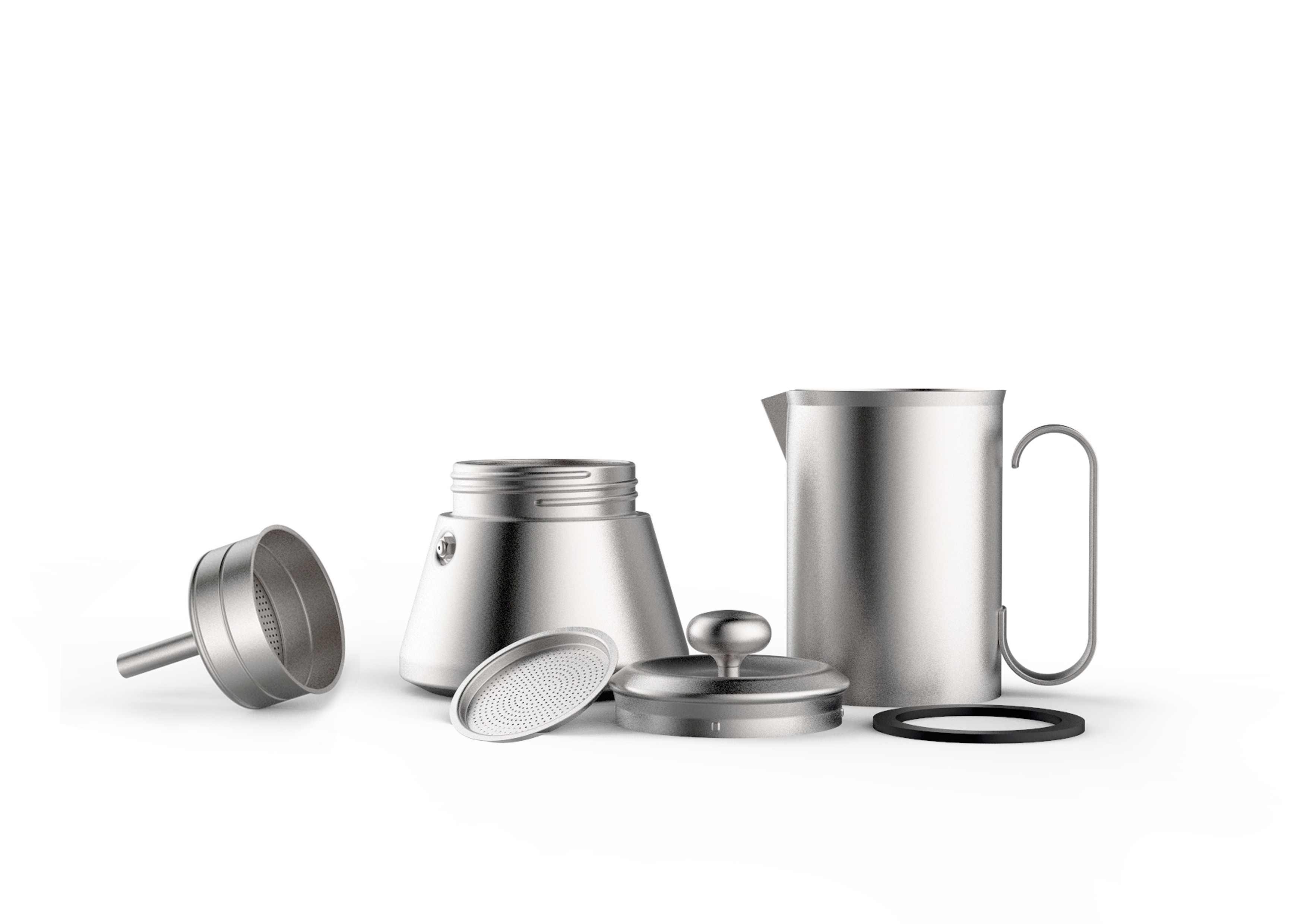 Mocha pot，2020 CGD contemporary good design award，Shanghai silede stainless steel products Co., Ltd，