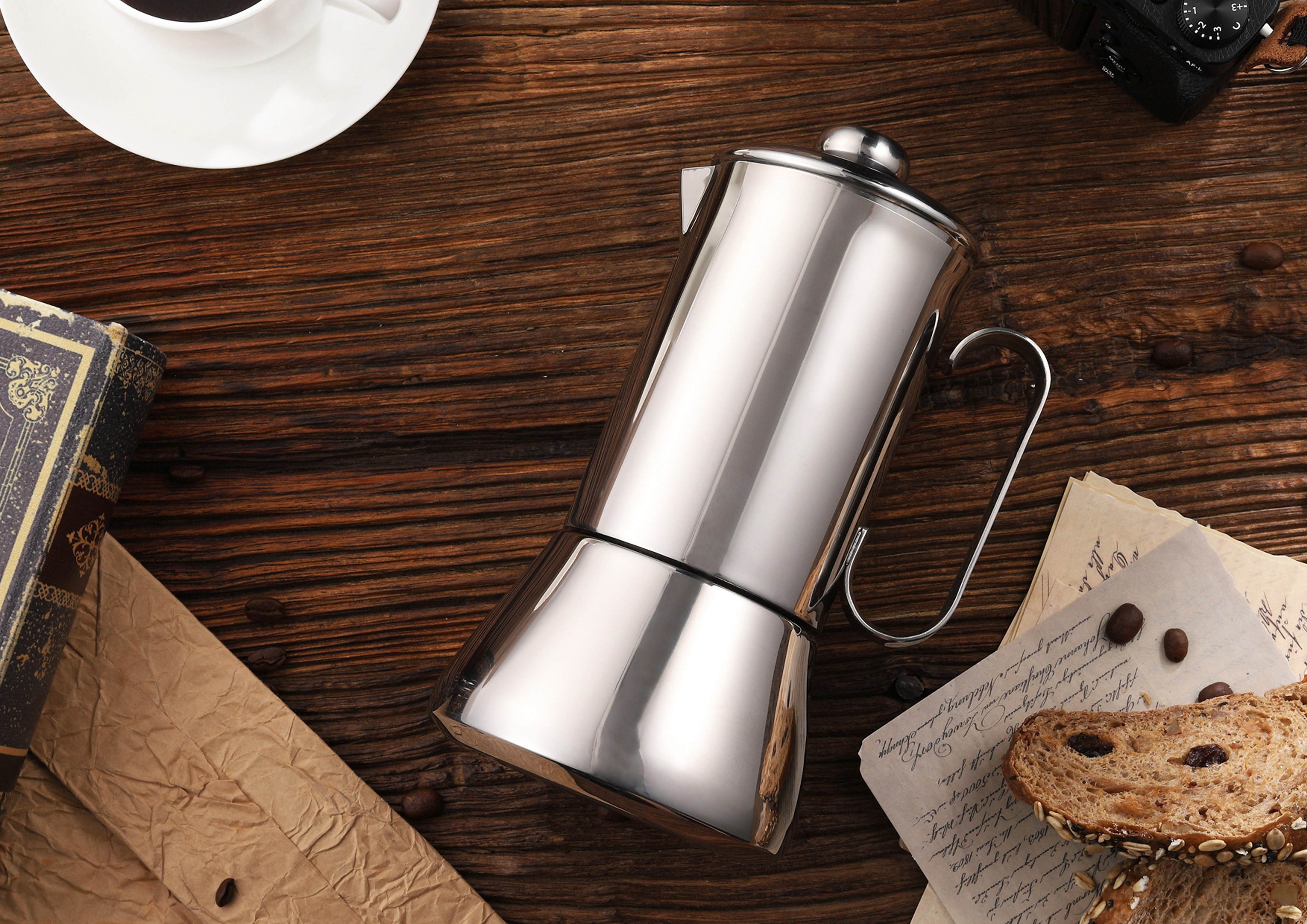 Mocha pot，2020 CGD contemporary good design award，Shanghai silede stainless steel products Co., Ltd，