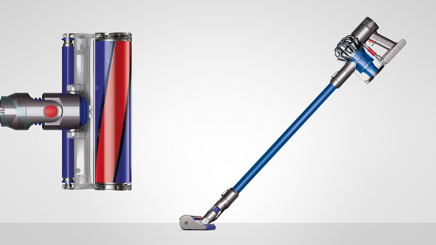 Dyson，Vacuum cleaner，Cylindrical，Home appliance design，