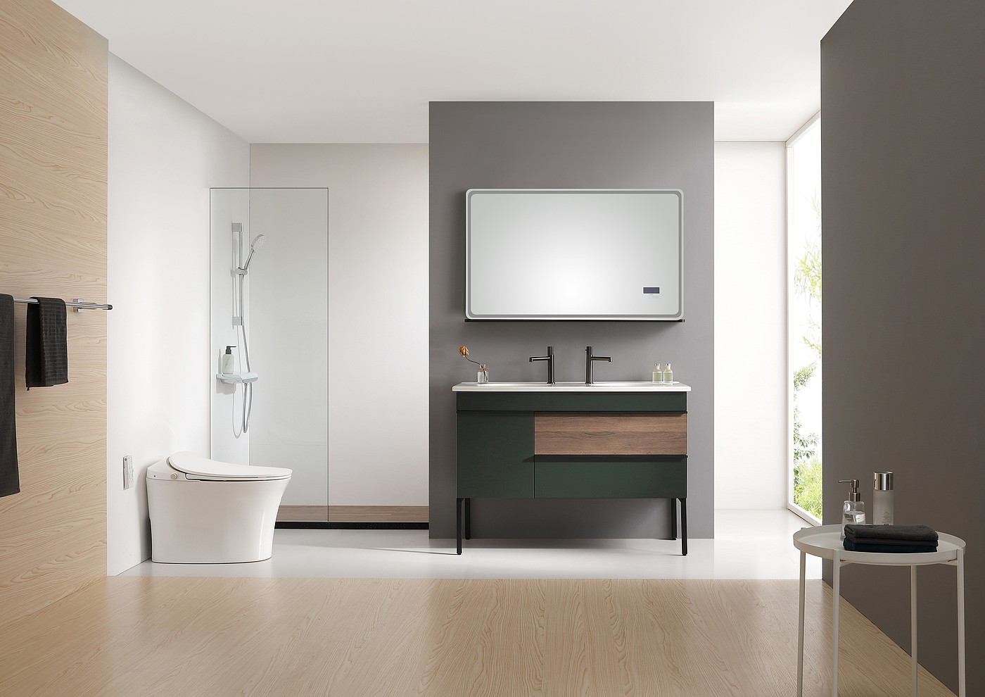 2020 CGD contemporary good design award，Bathroom cabinet，Diou home furnishing Co., Ltd，Imperial Industrial Design Department，