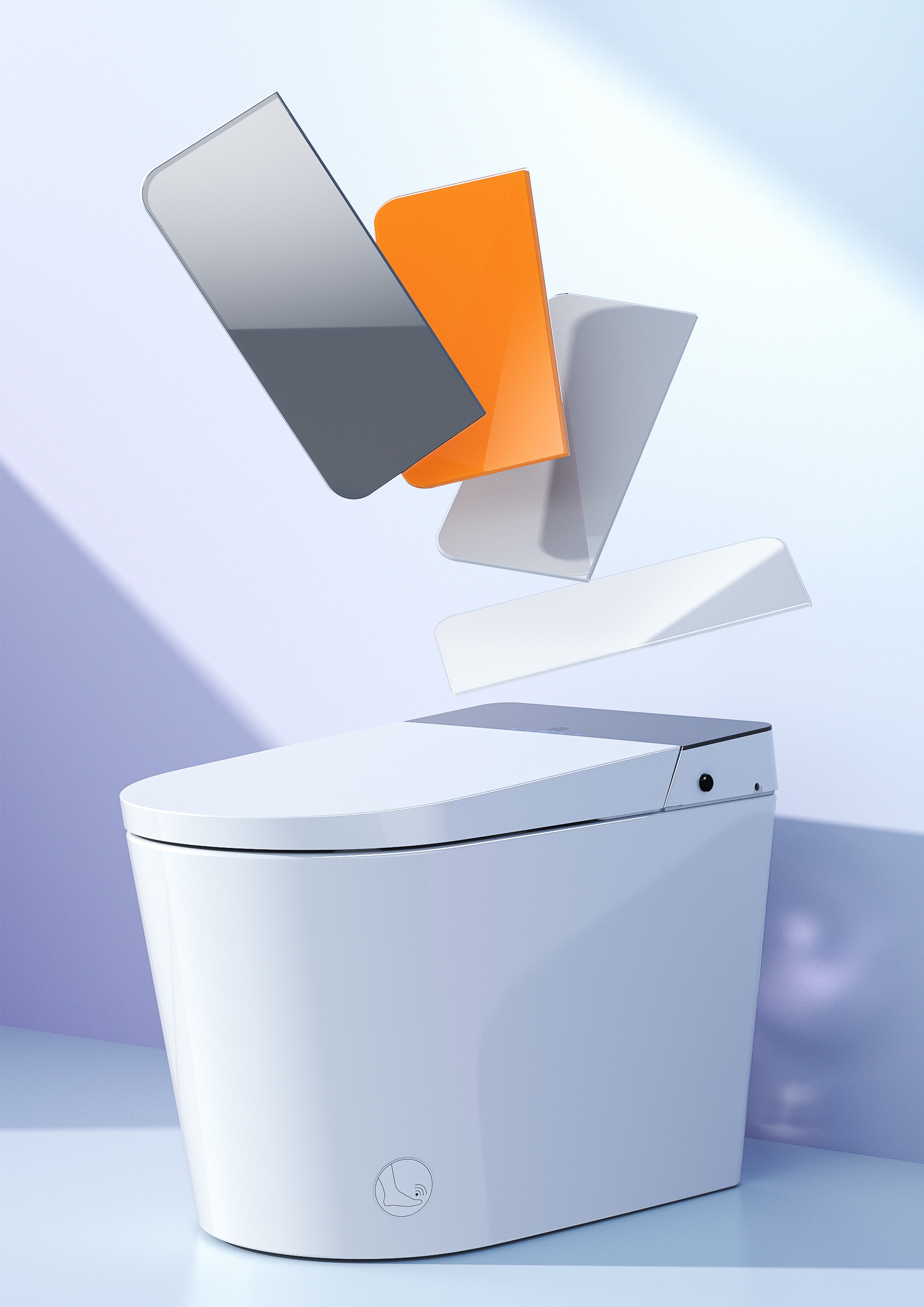 2020 CGD contemporary good design award，Intelligent toilet，Xiamen Dabai Technology Co., Ltd，