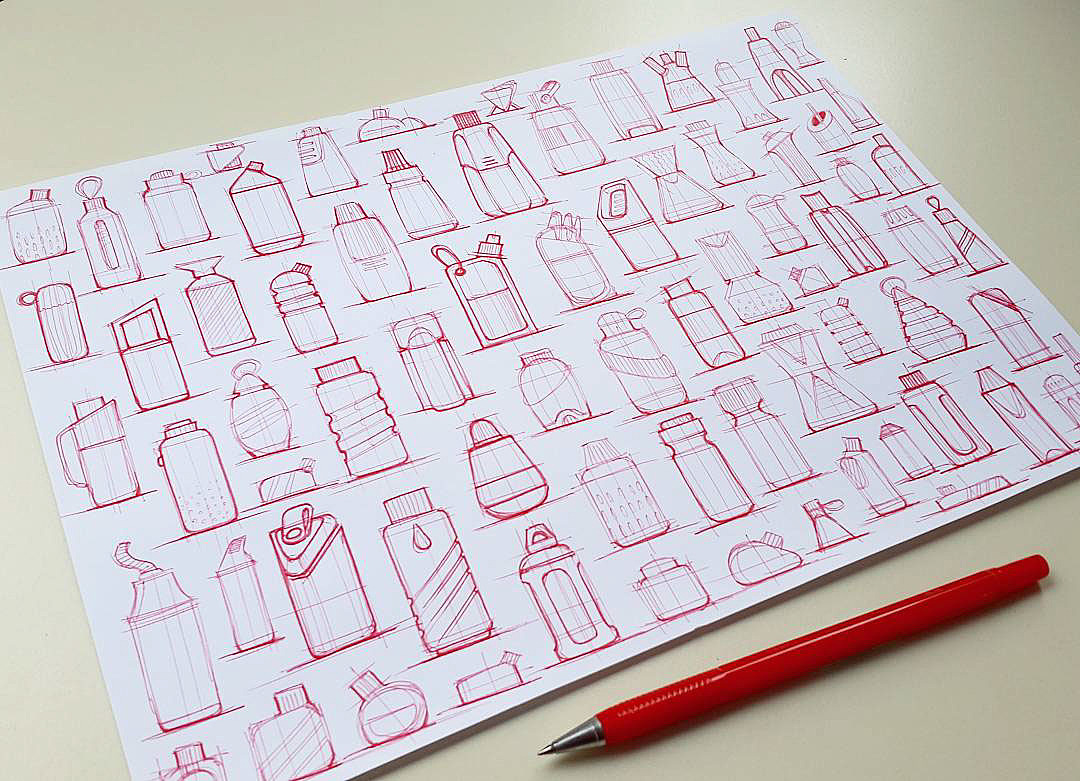Hand drawn，