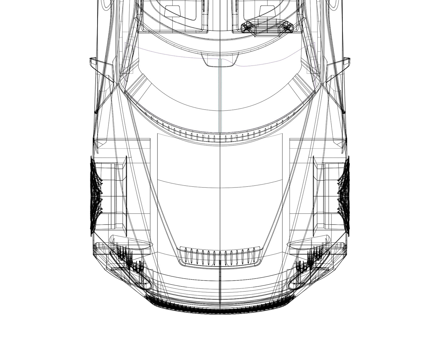 Spyker c9-v series，automobile，design sketch，