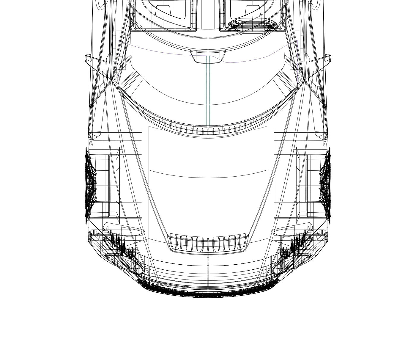 Spyker c9-v series，automobile，design sketch，