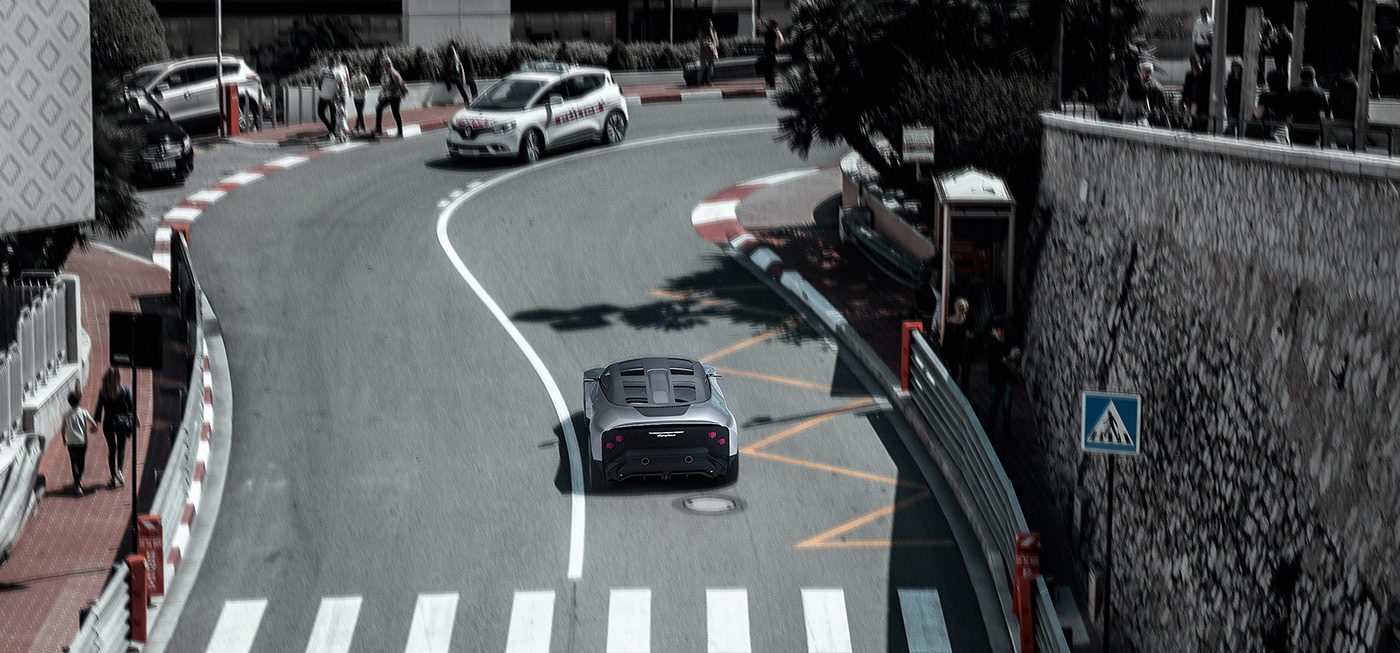 Spyker c9-v series，automobile，design sketch，