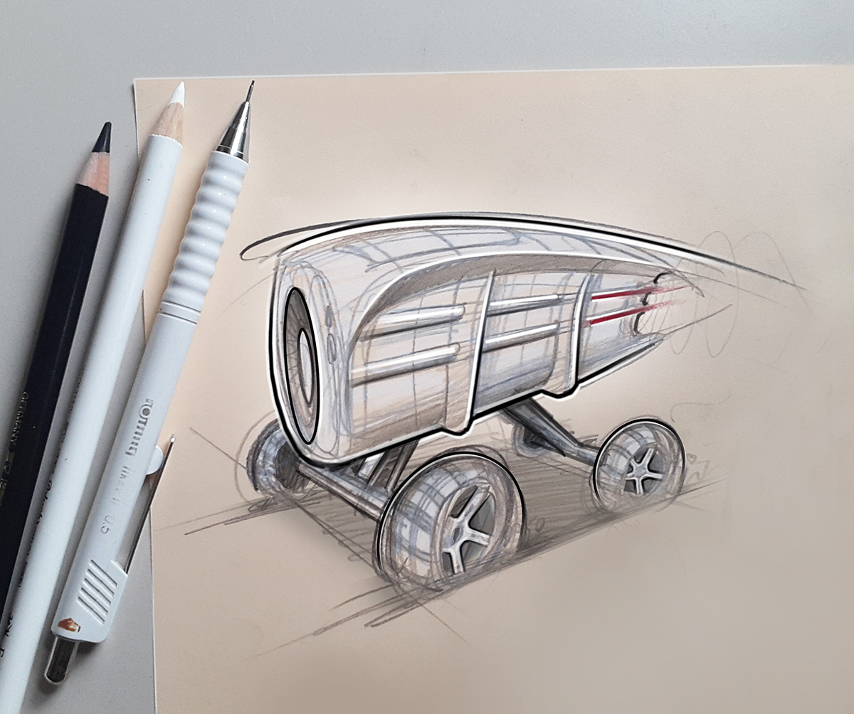 Hand drawn，Germany，