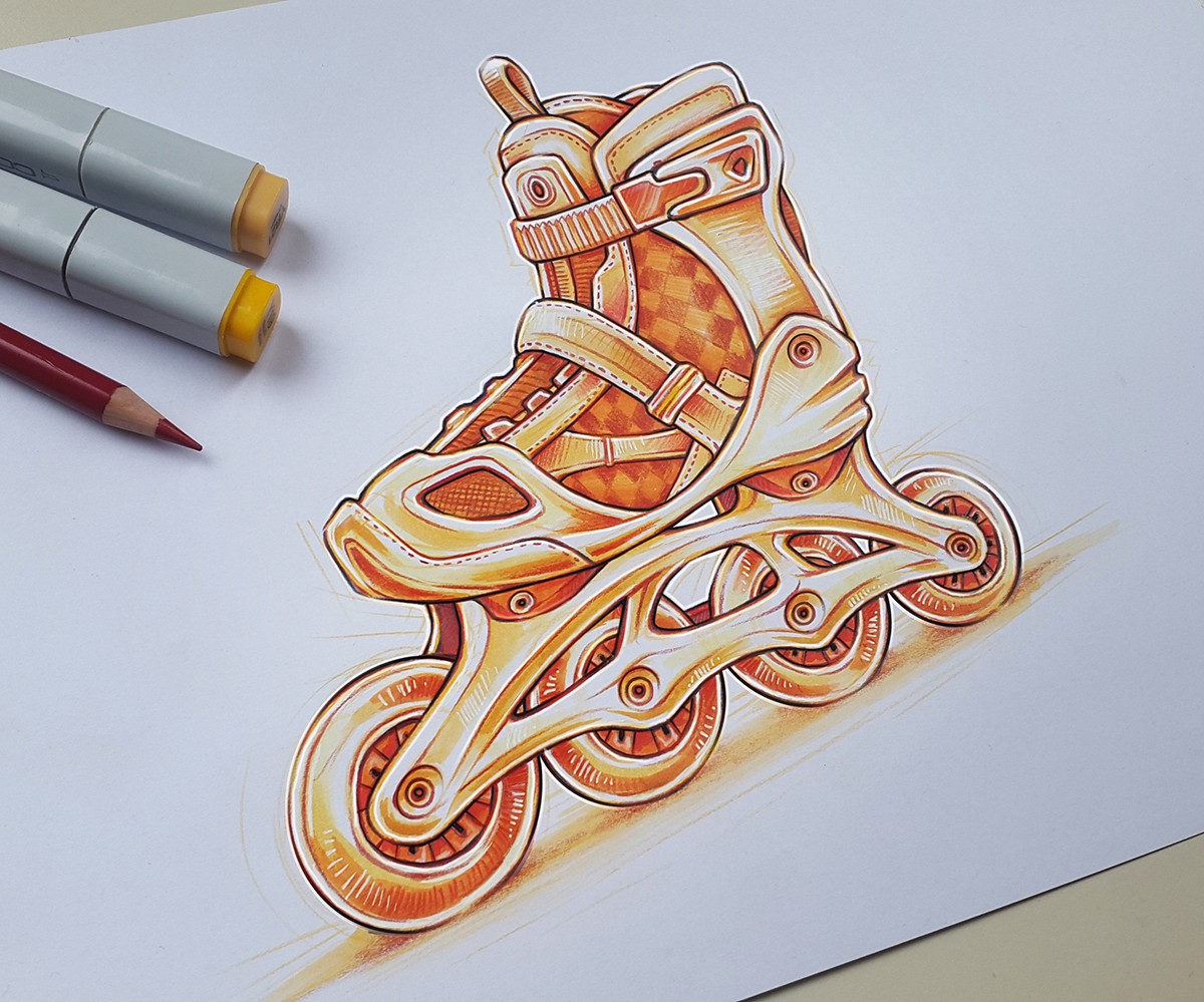 Hand drawn，Germany，