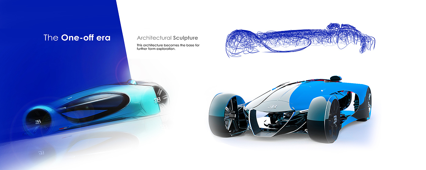 Hand drawn，automobile，concept，