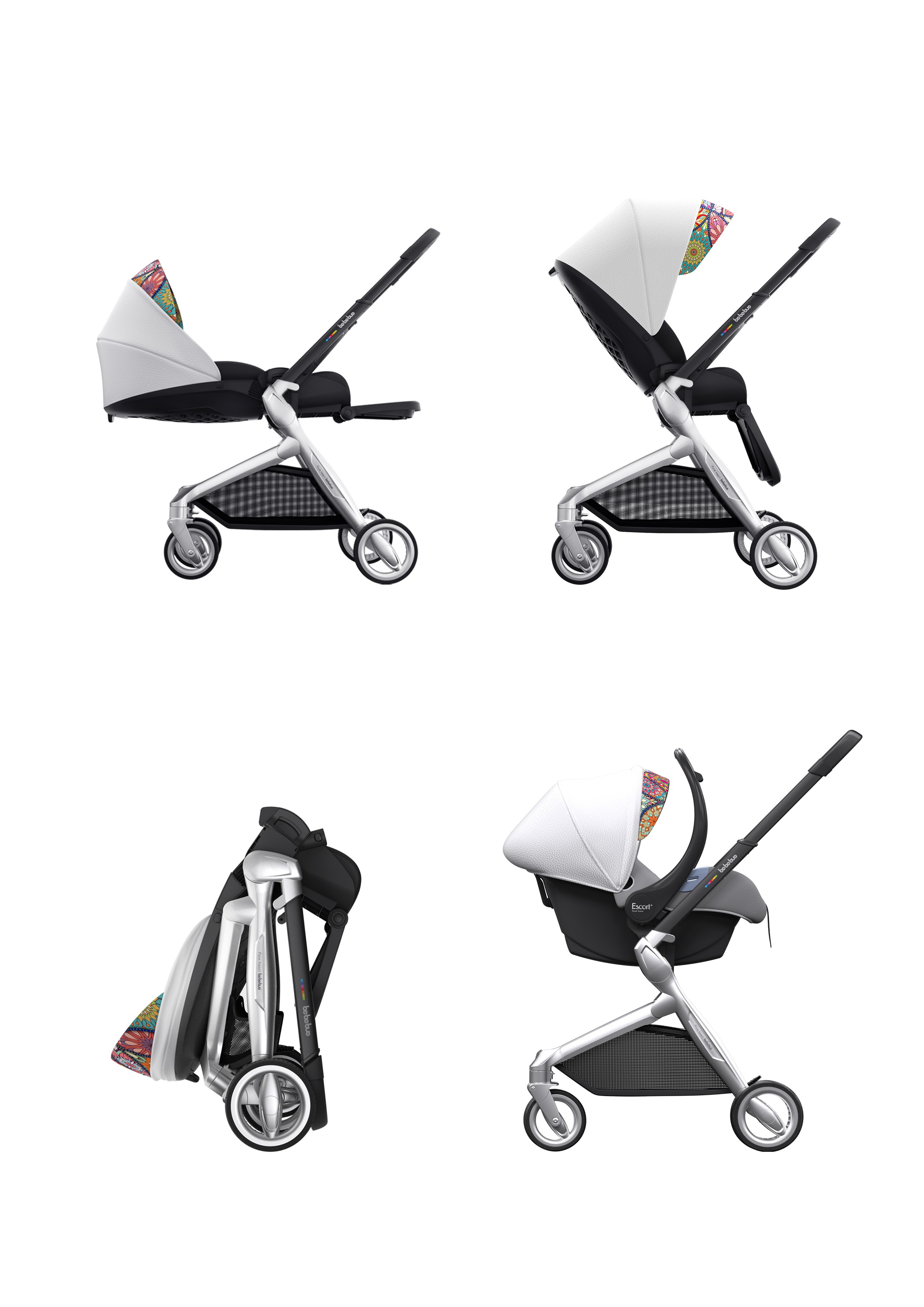 Butong Internet of things technology (Shanghai) Co., Ltd，2020 CGD contemporary good design award，Baby stroller，