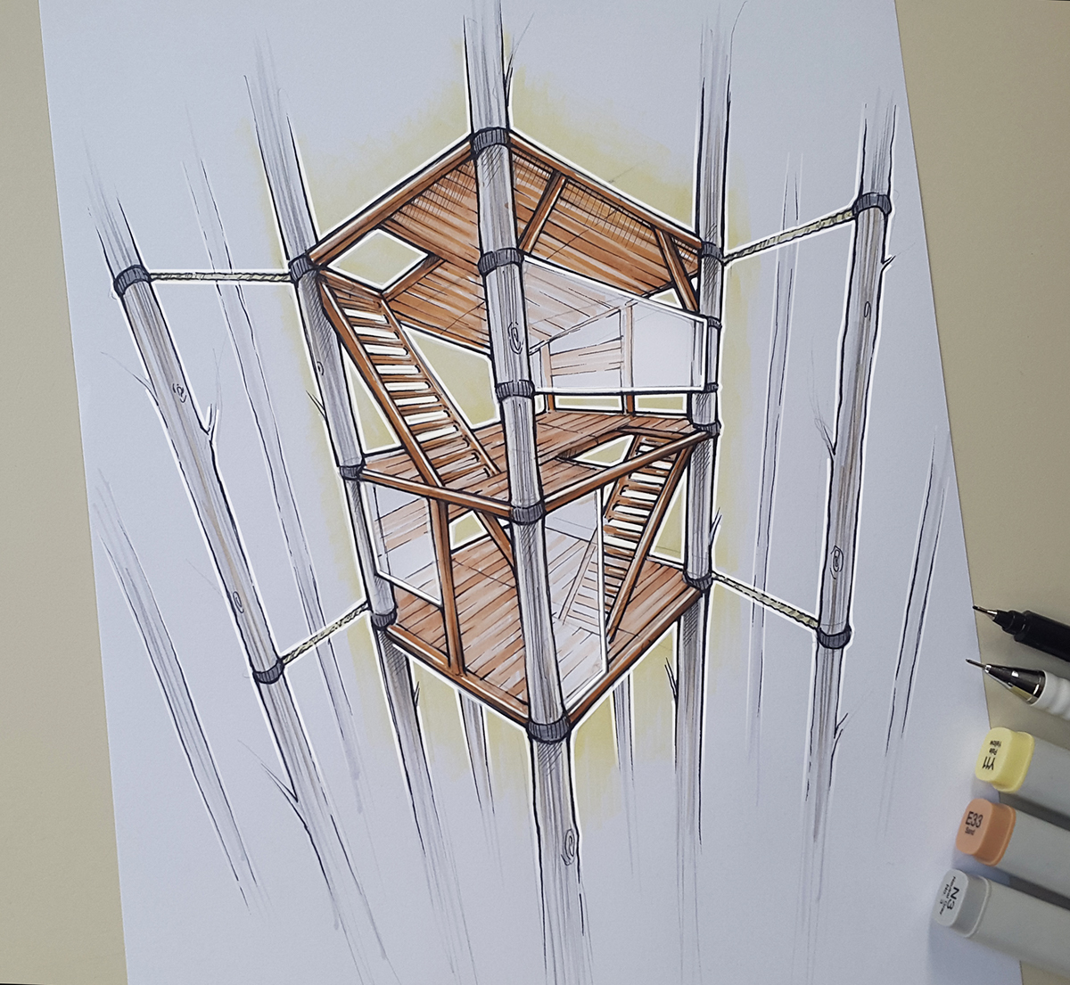 practice，Hand drawn，