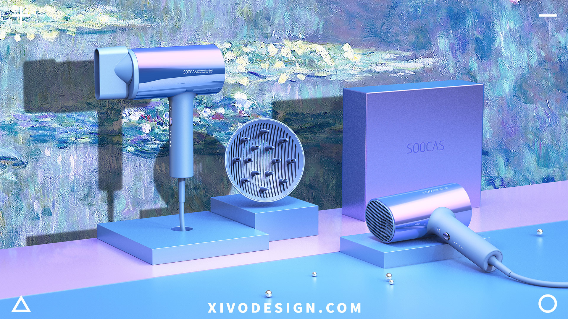 small home appliances，be younger，hair drier，Hair stick，Small oven，Foot bath，Alibaba，Good simple geometry，