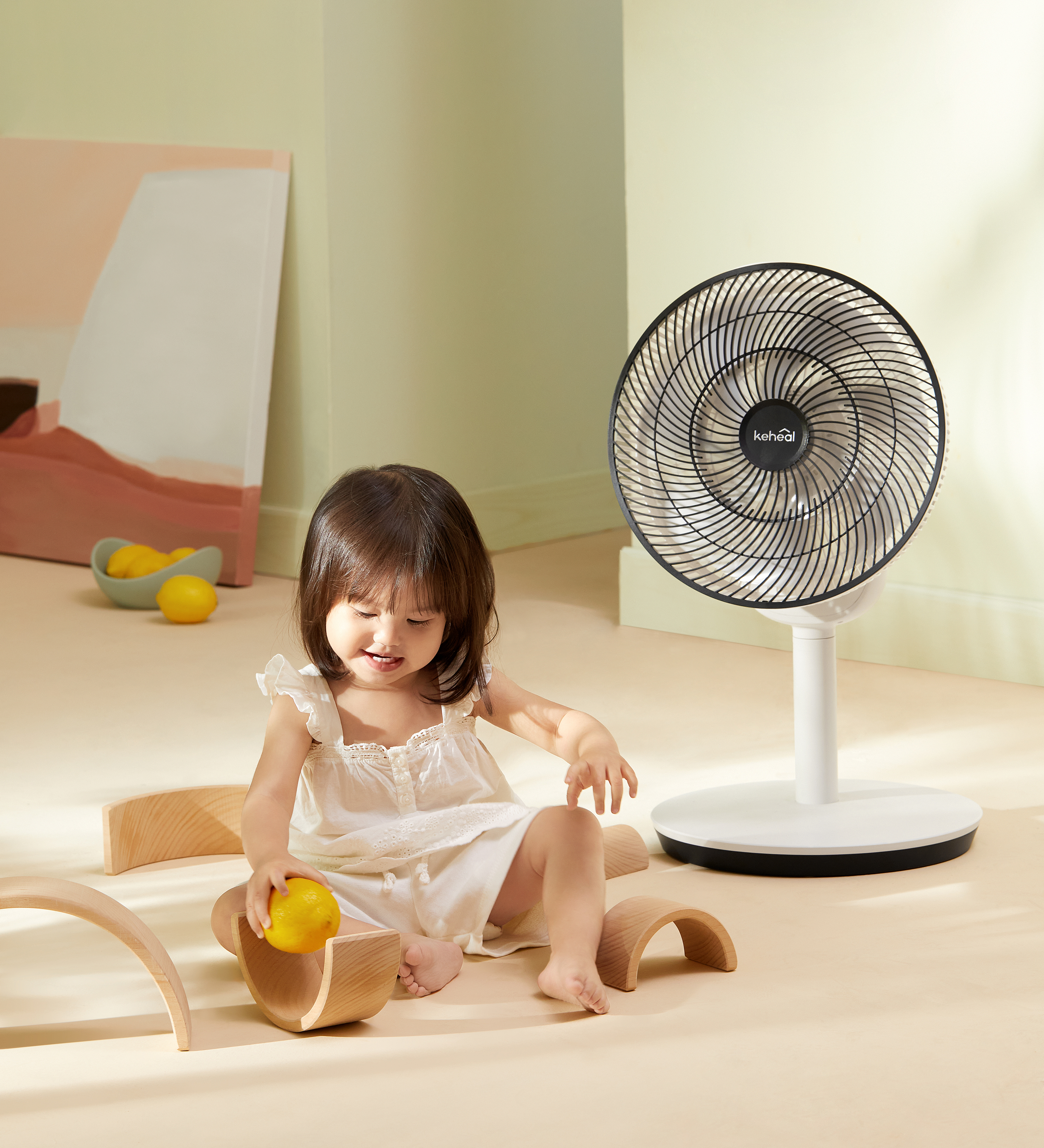 electric fan，Leafless fan，Folding fan，Nanfeng industrial design，