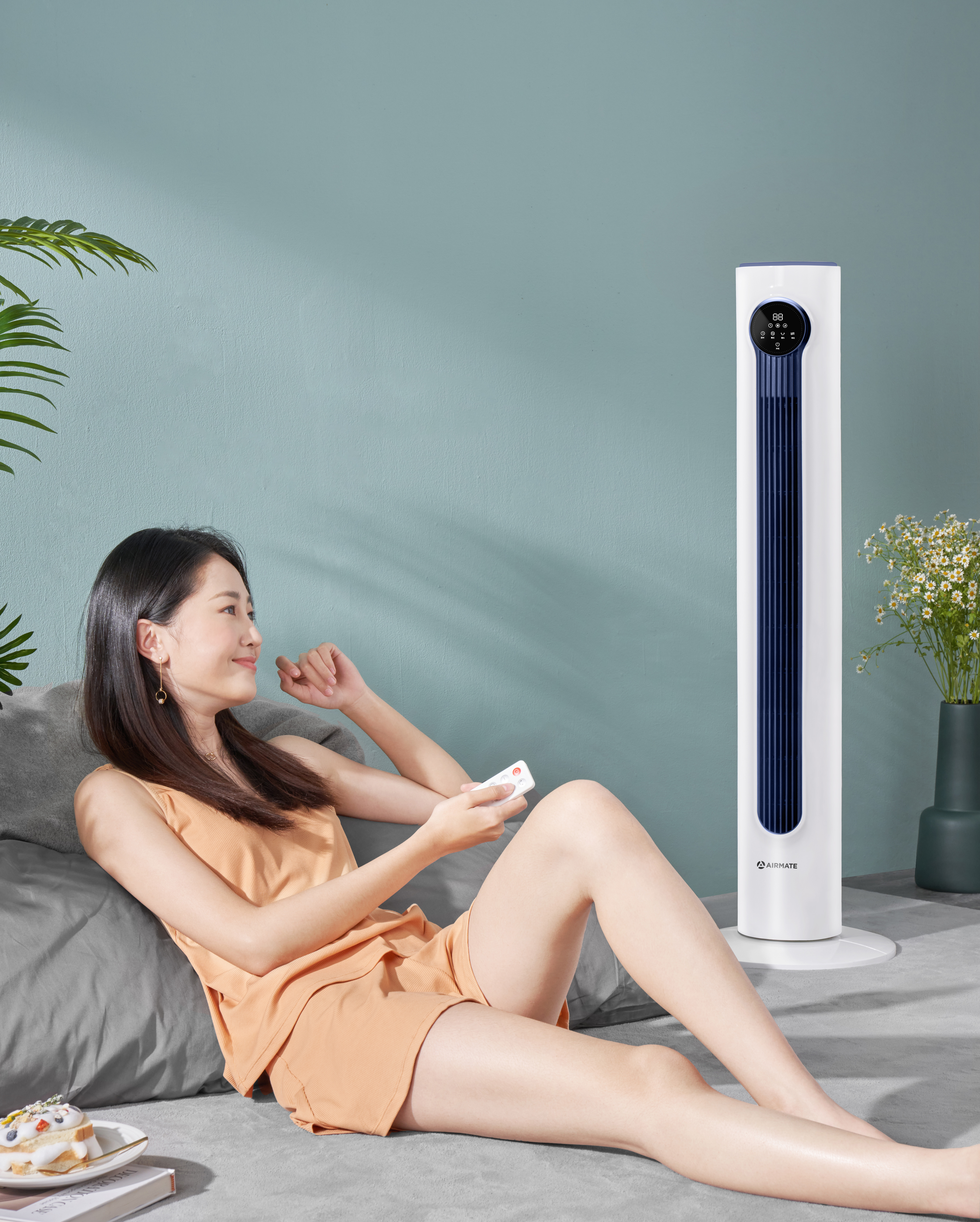 electric fan，Leafless fan，Nanfeng industrial design，Circulation fan，air conditioner，