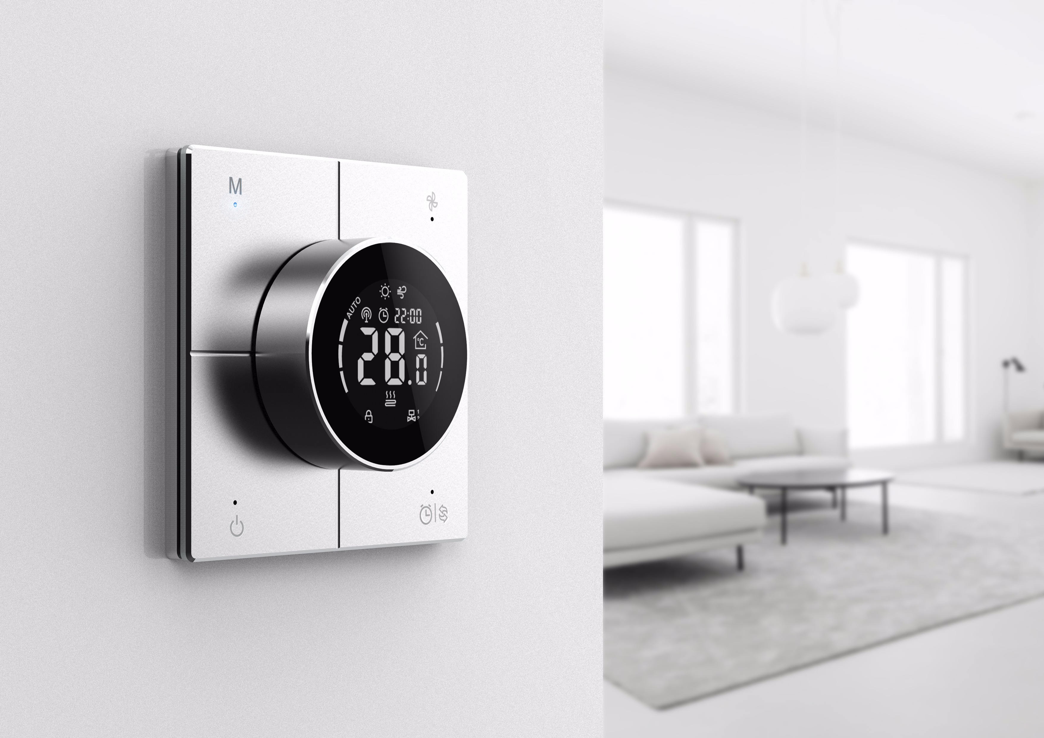 Intelligent device，Intelligent switch，2020 CGD contemporary good design award，Xiamen dinek Intelligent Technology Co., Ltd，