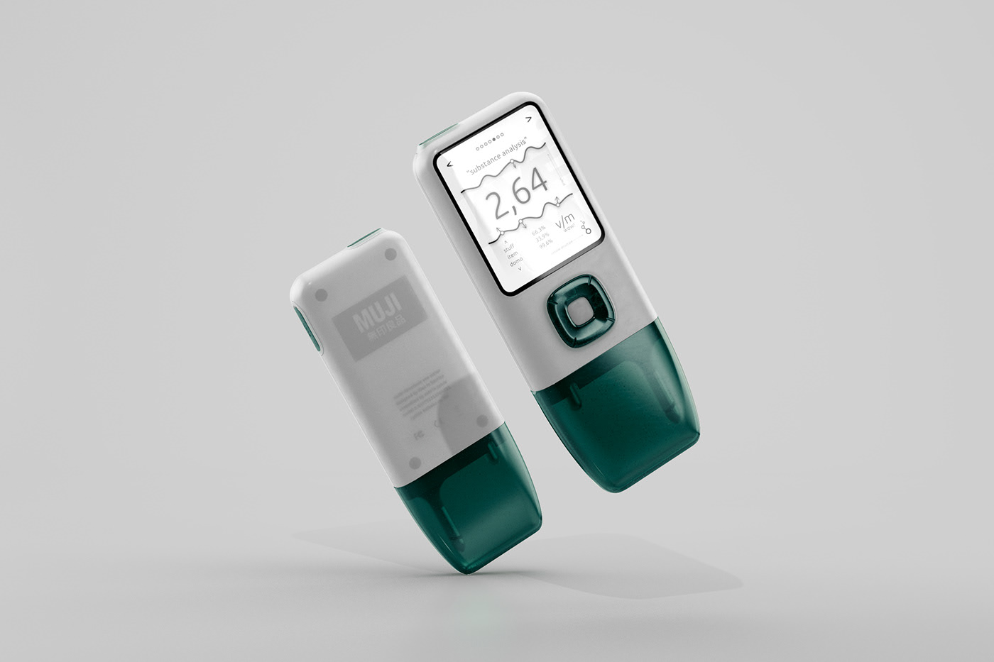 muji，CAD modeling，monitor，personal，analysis，