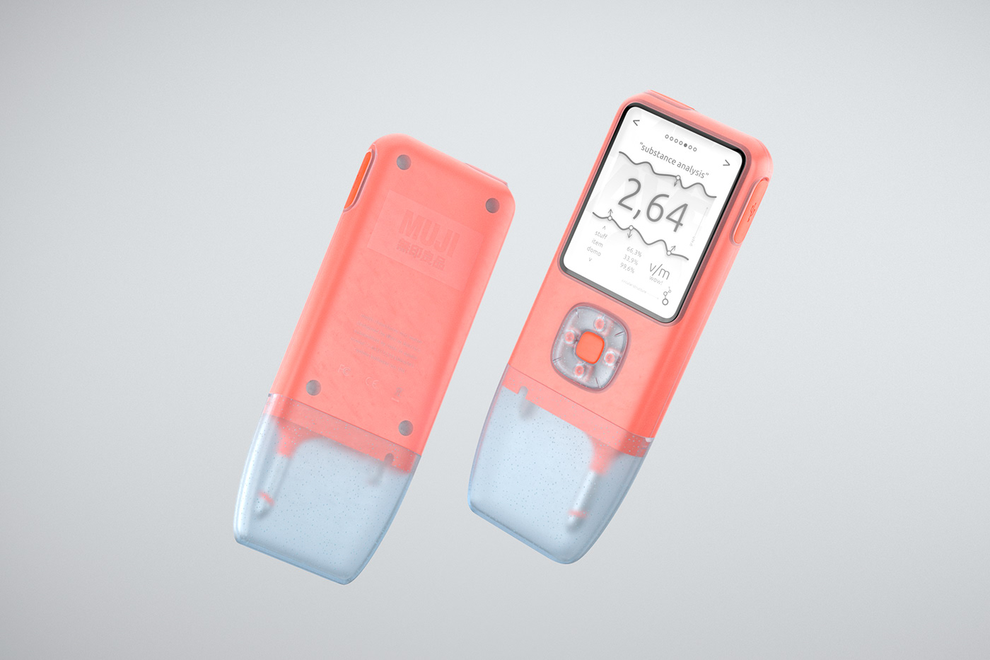 muji，CAD modeling，monitor，personal，analysis，