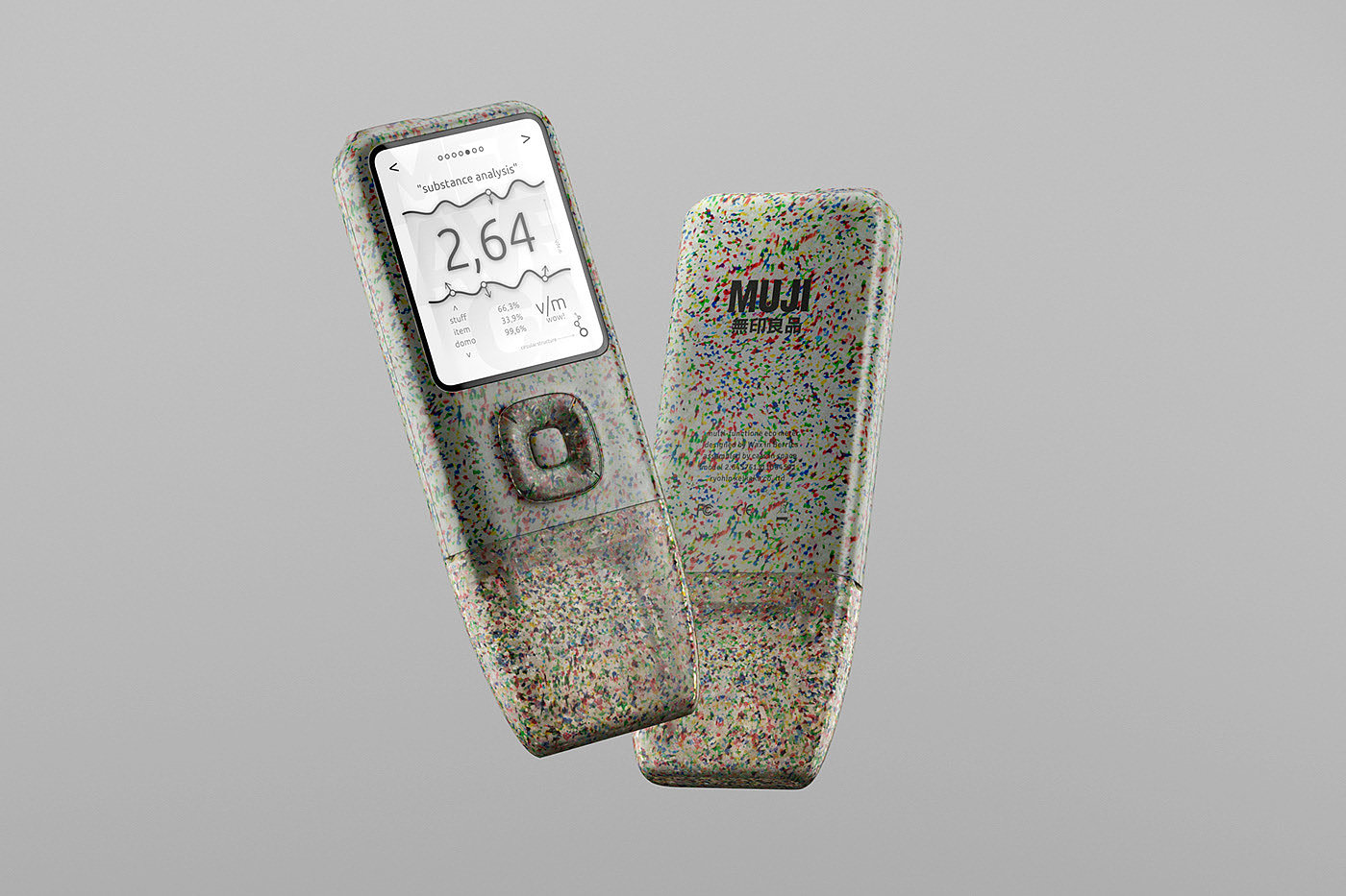 muji，CAD modeling，monitor，personal，analysis，