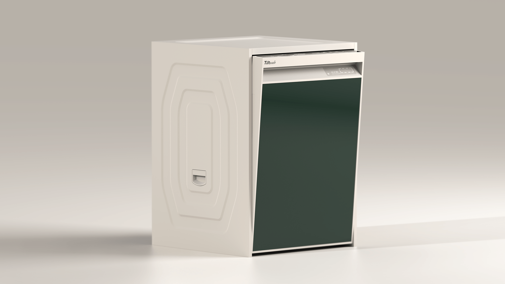 Washing machine，Free installation，HYUN YEOL SHIN，Inclined washing machine，white，