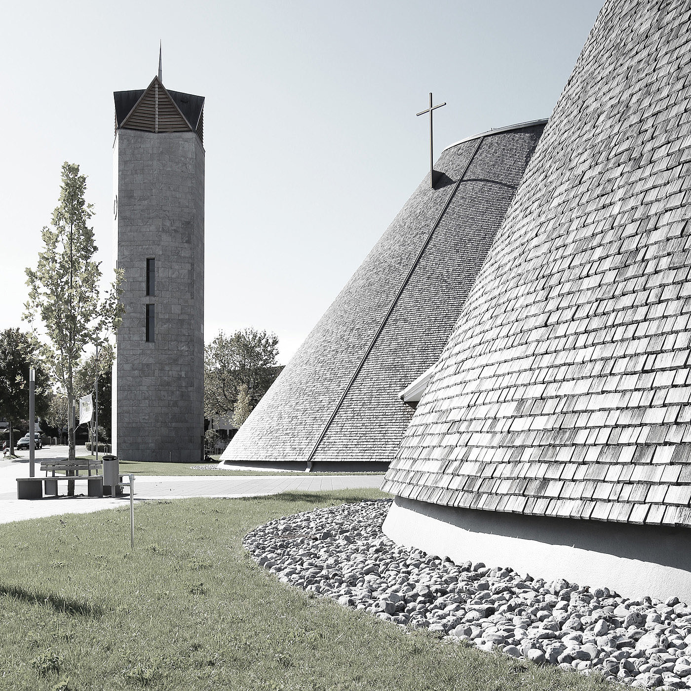 Bavarian Timber，church，conic，St. Joseph，