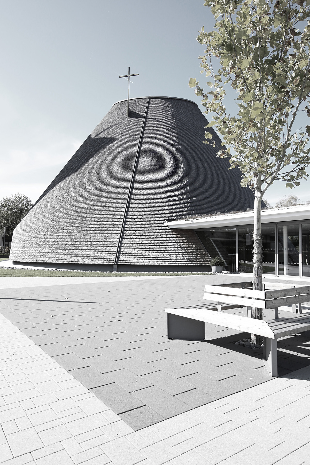 Bavarian Timber，church，conic，St. Joseph，