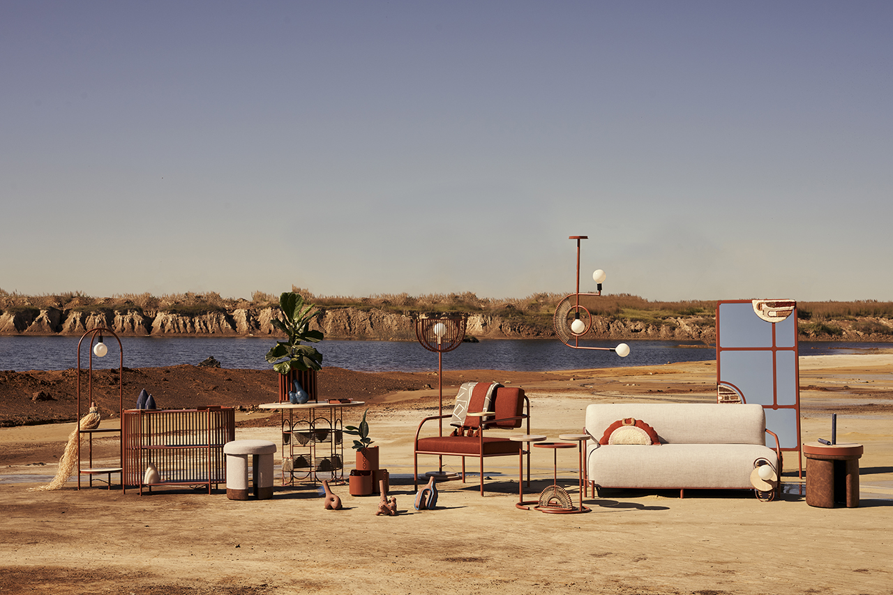 HOMECOMING，Akaya leisure chair，mirror，aboriginal，sofa，