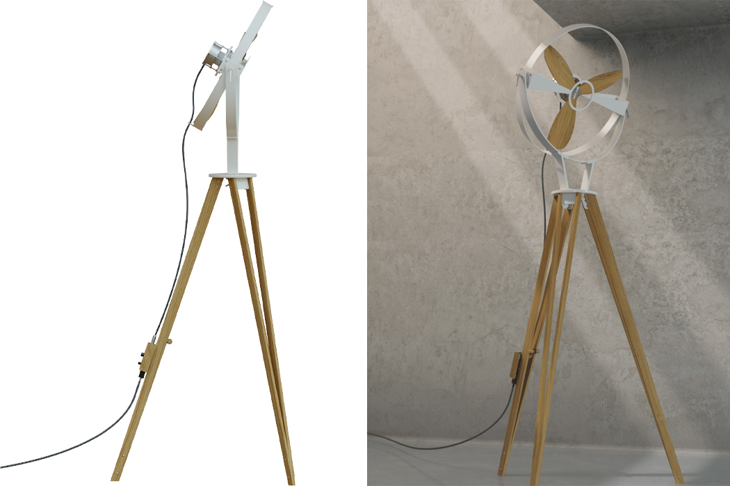 Electric fan，Streamline，aura，Sustainability，outdoor，