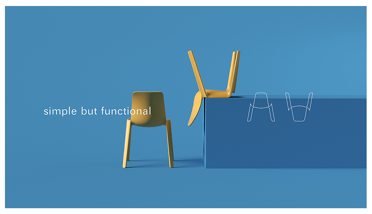 chair，Stack，Integrated，