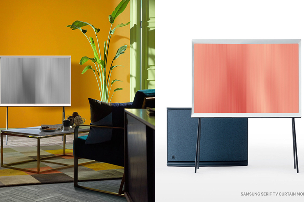 Samsung，television，Screen saver，Curtain mode，