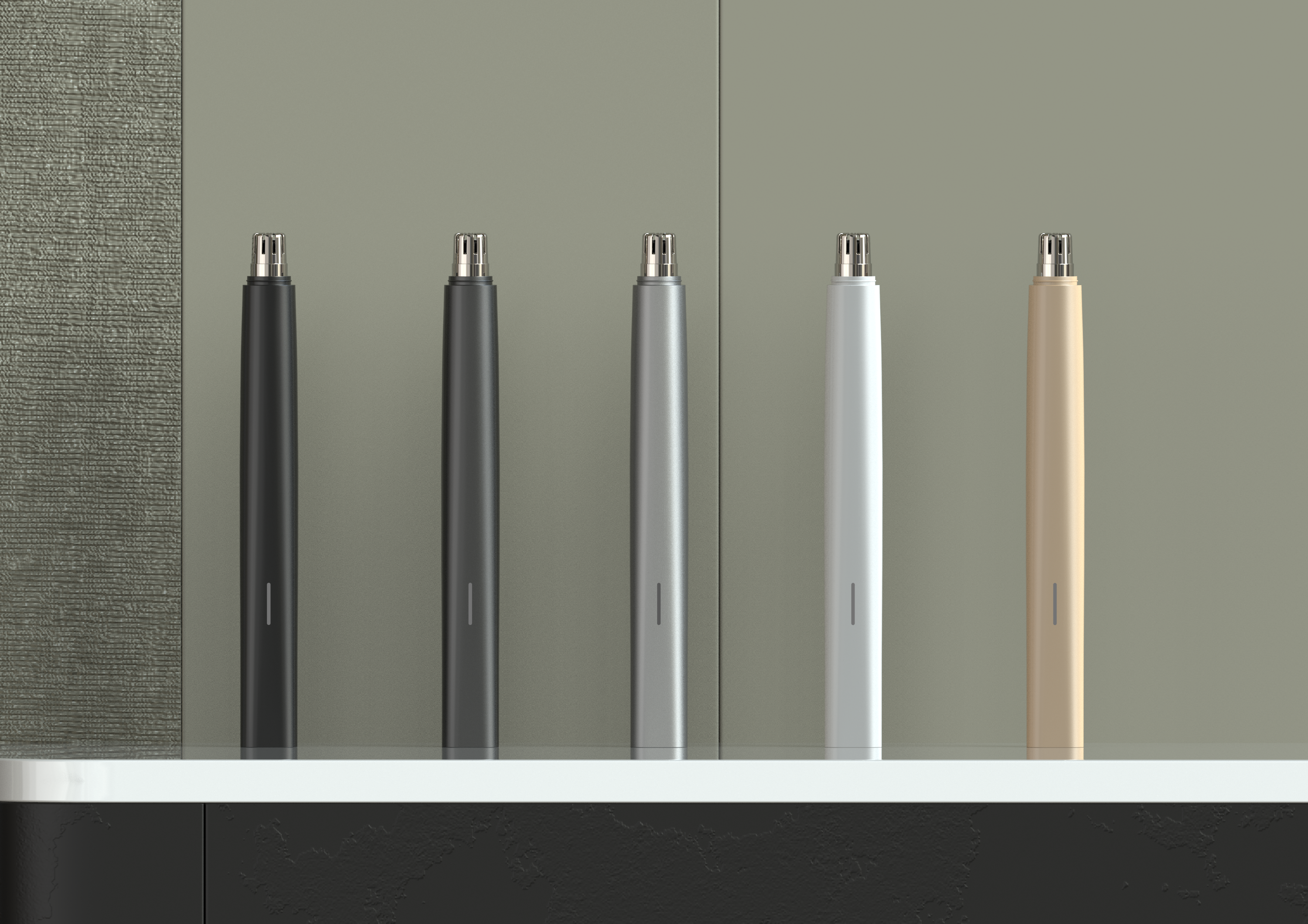 Electric nose hair trimmer，Mini，Portable，washing，Small，