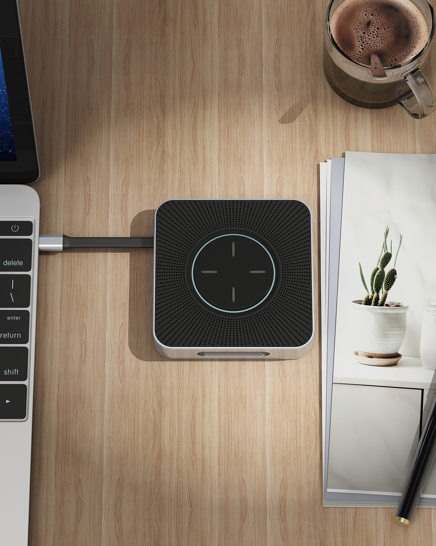 Expansion dock hub wireless charging，