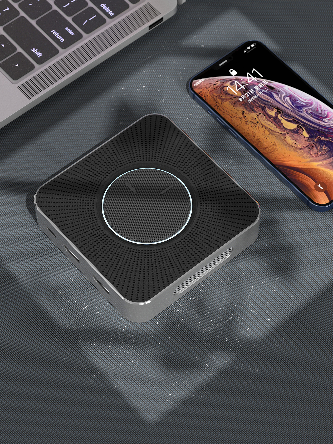 Expansion dock hub wireless charging，