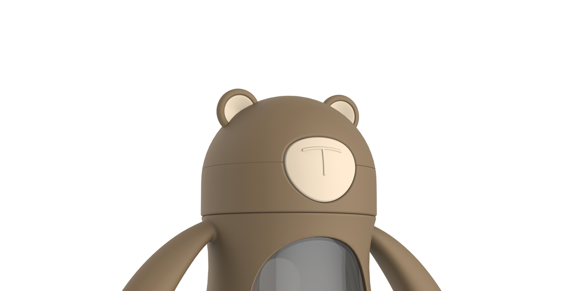 Baby bottles, bears，