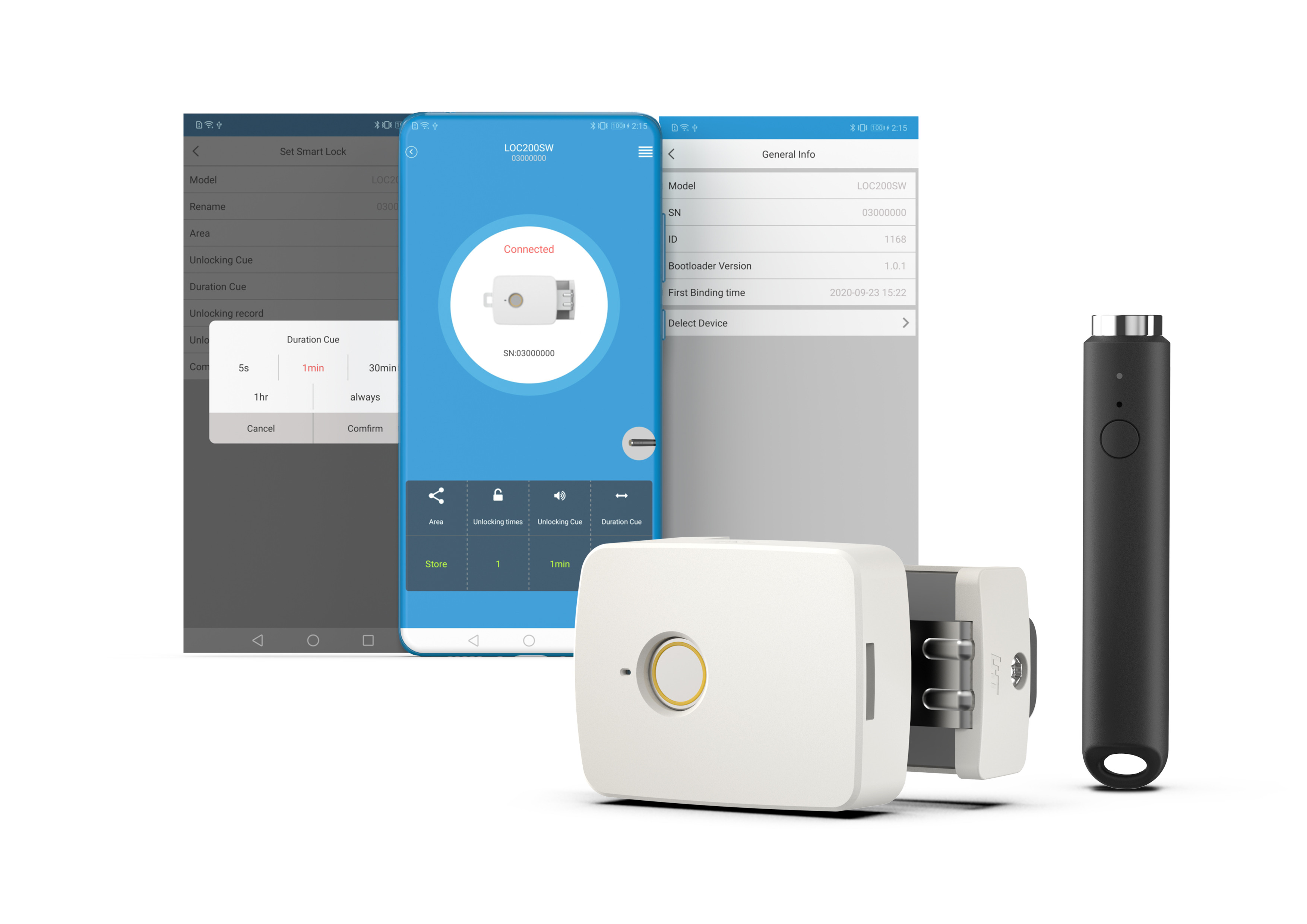 Intelligent device，Door lock，Hangzhou langhong Technology Co., Ltd，2020 CGD contemporary good design award，