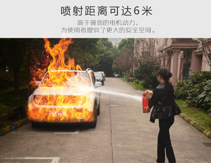 Intelligent fire extinguisher，Automobile，