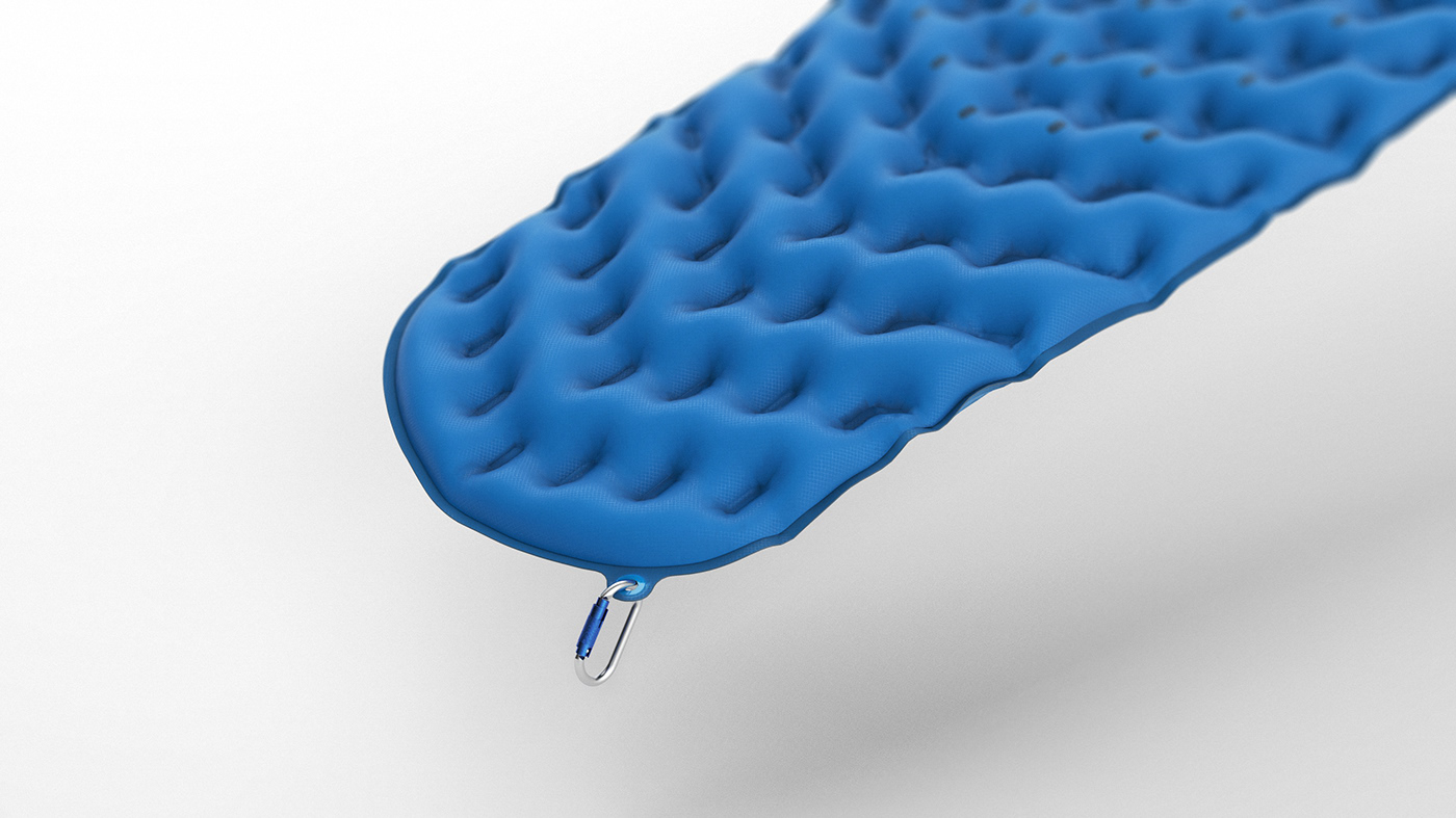 Arrest Air，Inflatable mattress，Outdoor equipment，industrial design，
