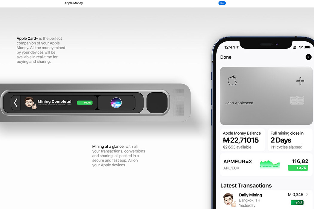 Apple，Virtual currency，storage，