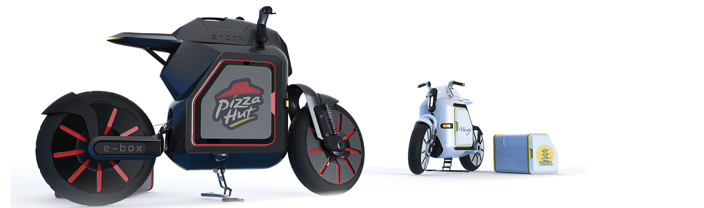 e- box，Electric vehicle，3 - 4 batteries，Charging module，