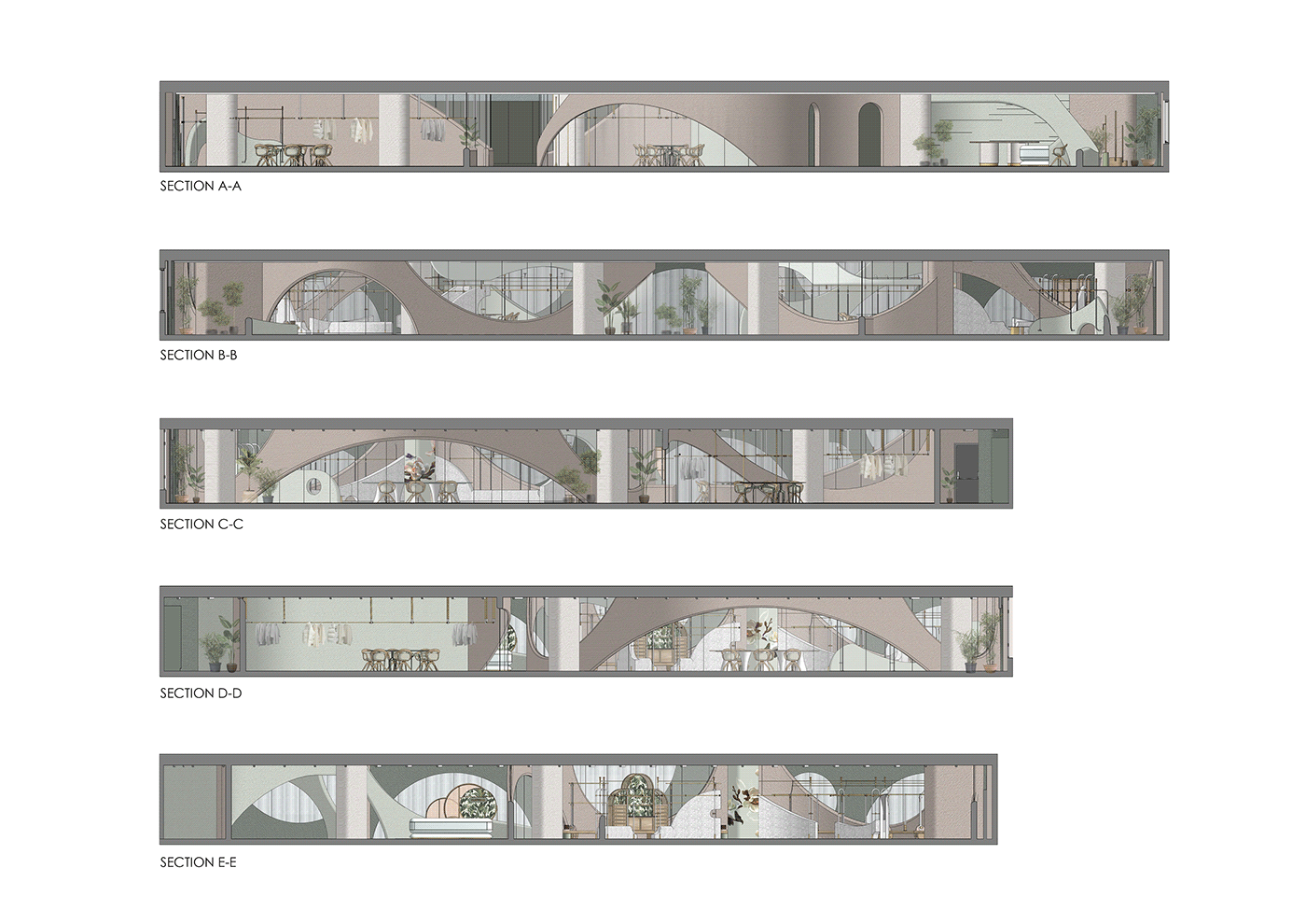 Exhibition Room，Exhibition hall，Interior design，