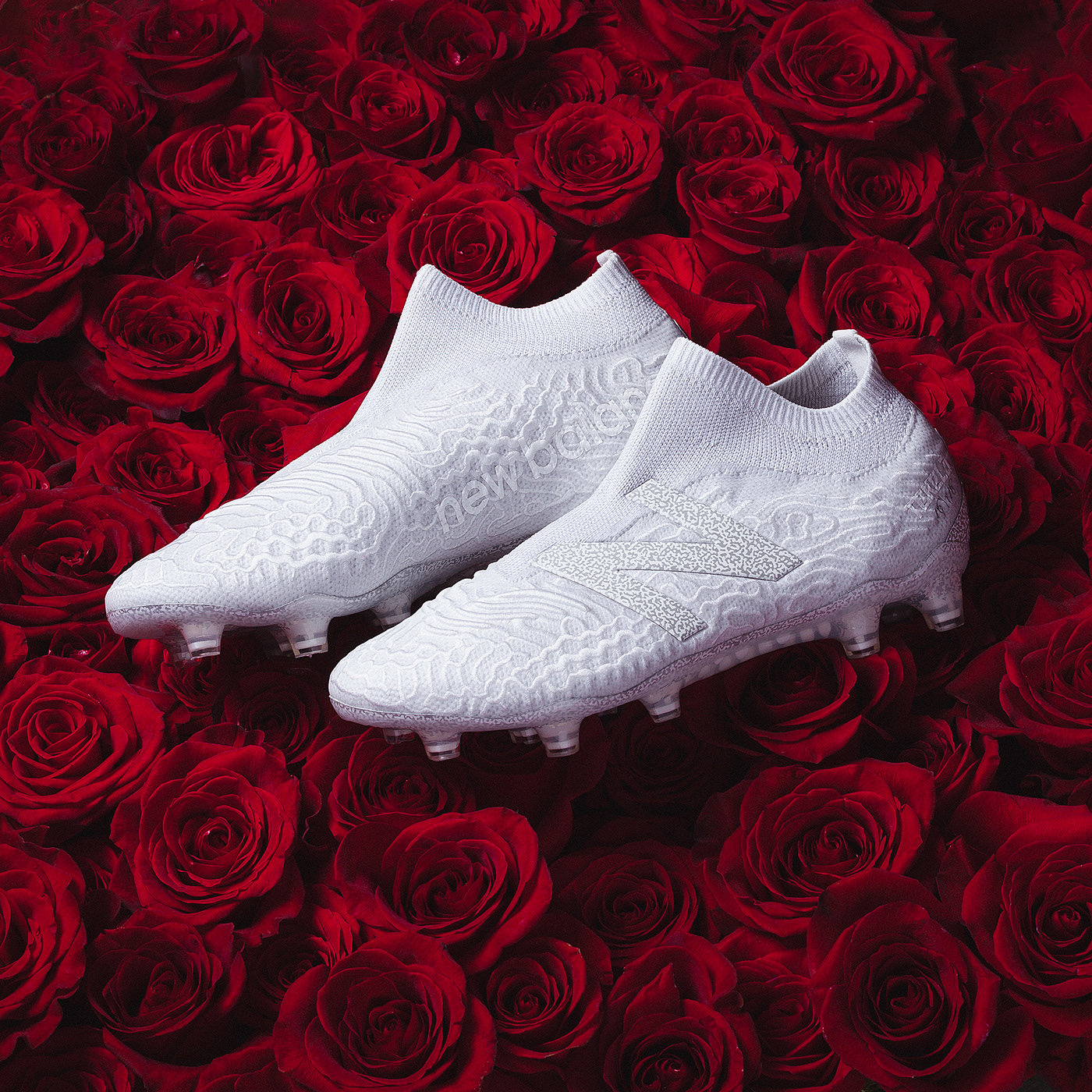 球鞋，足球鞋，玫瑰，