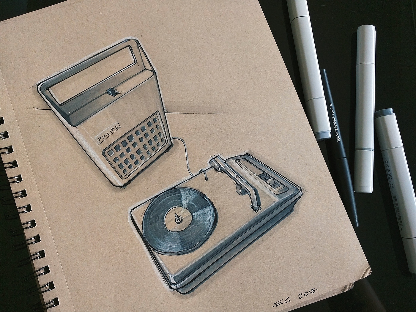 sketch，Carefully selected，fine，Industrial hand drawing，